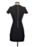 Olivaceous Solid Blue Black Casual Dress Size S - photo 2