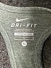 Nike 100% Polyester Gray Active Tank Size L - photo 7