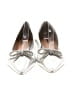 ABound Metallic Silver Flats Size 9 - photo 2