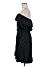 Unbranded 100% Silk Black Cocktail Dress Size M (estimated) - photo 5