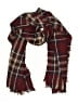 Look Plaid Burgundy Scarf One size - photo 1