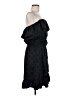 Unbranded 100% Silk Black Cocktail Dress Size M (estimated) - photo 4