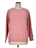 Style&Co 100% Polyester Chevron-herringbone Pink Pullover Sweater Size XL - photo 1