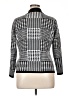 Joseph A. Houndstooth Black Turtleneck Sweater Size XL - photo 2