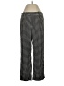 Equipment 100% Silk Houndstooth Black Silk Pants Size 6 - photo 1