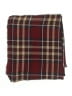 Look Plaid Burgundy Scarf One size - photo 2