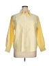 L.L.Bean Color Block Yellow Long Sleeve Blouse Size XL Petite - photo 1