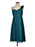 Alfred Angelo 100% Polyester Teal Cocktail Dress Size 10 - photo 1