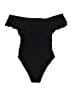 Lush Solid Black One Piece Swimsuit Size M - photo 2