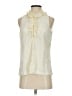 J.Crew Ivory Sleeveless Blouse Size 4 - photo 1