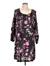 Misslook Print Black Casual Dress Size L - photo 1