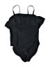 Old Navy Solid Black One Piece Swimsuit Size XS (kids) - photo 1