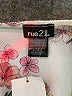 rue21 Floral White Casual Dress Size XL - photo 7
