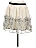 American Eagle Outfitters 100% Polyester Paisley Ivory Casual Skirt Size S - photo 2