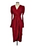 Jonathan Simkhai 100% Polyester Burgundy Cocktail Dress Size 4 - photo 1
