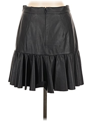 Rebecca Taylor Faux Leather Skirt (view 2)