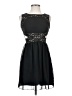 Sweet Storm 100% Polyester Solid Black Cocktail Dress Size S - photo 1