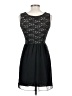 Sweet Storm 100% Polyester Solid Black Cocktail Dress Size S - photo 2