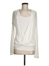 MICHAEL Michael Kors 100% Rayon Ivory Long Sleeve Top Size M - photo 1