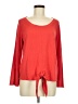 HEATHER Red Long Sleeve Top Size M - photo 1