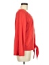 HEATHER Red Long Sleeve Top Size M - photo 4