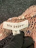 Blu Pepper Tweed Tan Pullover Sweater Size S - photo 7