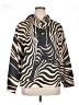 TYR 100% Polyester Animal Print Tan Pullover Hoodie Size XL - photo 1
