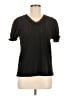 Unbranded Black Short Sleeve Blouse Size M - photo 1