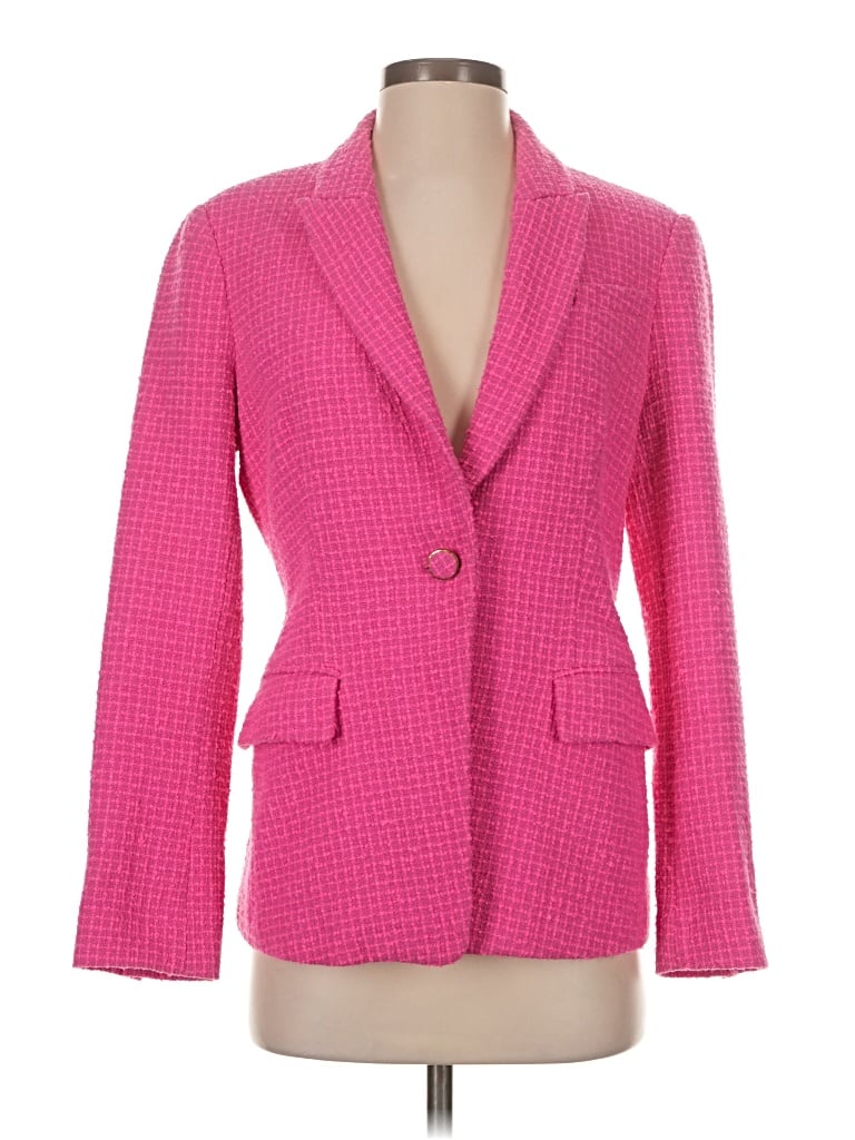 Pre-owned Milly Blazer Jacket In Pink
