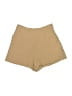 Shein Solid Tan Khaki Shorts Size 4 - photo 1
