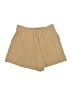 Shein Solid Tan Khaki Shorts Size 4 - photo 2