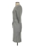 Amadi Solid Gray Casual Dress Size XS - photo 5