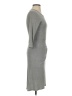 Amadi Solid Gray Casual Dress Size XS - photo 4