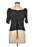 Urban Romantics 100% Rayon Black 3/4 Sleeve Blouse Size L - photo 1