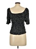 Urban Romantics 100% Rayon Black 3/4 Sleeve Blouse Size L - photo 2