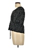 Urban Romantics 100% Rayon Black 3/4 Sleeve Blouse Size L - photo 5