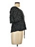 Urban Romantics 100% Rayon Black 3/4 Sleeve Blouse Size L - photo 4