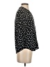 Maeve 100% Rayon Polka Dots Black 3/4 Sleeve Blouse Size XS - photo 4