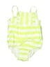 Carter's Stripes Yellow One Piece Swimsuit 9-12 MO / 12 MO - photo 1