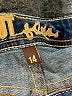 Kut from the Kloth Solid Blue Jeans Size 14 - photo 4