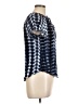 Angashion 100% Viscose Blue Short Sleeve Blouse Size L - photo 4
