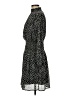 She + Sky 100% Polyester Polka Dots Black Casual Dress Size Med Plus - photo 5