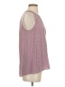 Joie 100% Silk Graphic Red Pink Sleeveless Silk Top Size S - photo 4