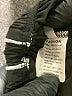 Fashion 100% Polyester Black Track Pants Size S - photo 7