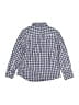 Crewcuts 100% Cotton Checkered-gingham Blue Long Sleeve Button-Down Shirt Size 8 - photo 2