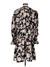 Spin 100% Polyester Floral Black Casual Dress Size S - photo 2