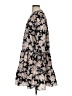 Spin 100% Polyester Floral Black Casual Dress Size S - photo 5