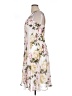 Connected Apparel Floral White Cocktail Dress Size 14W - photo 5