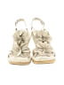 Born Tan Ivory Wedges Size 6 - photo 2