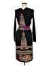 ETRO Graphic Black Casual Dress Size EU (IT) 42 / US 6 - photo 1